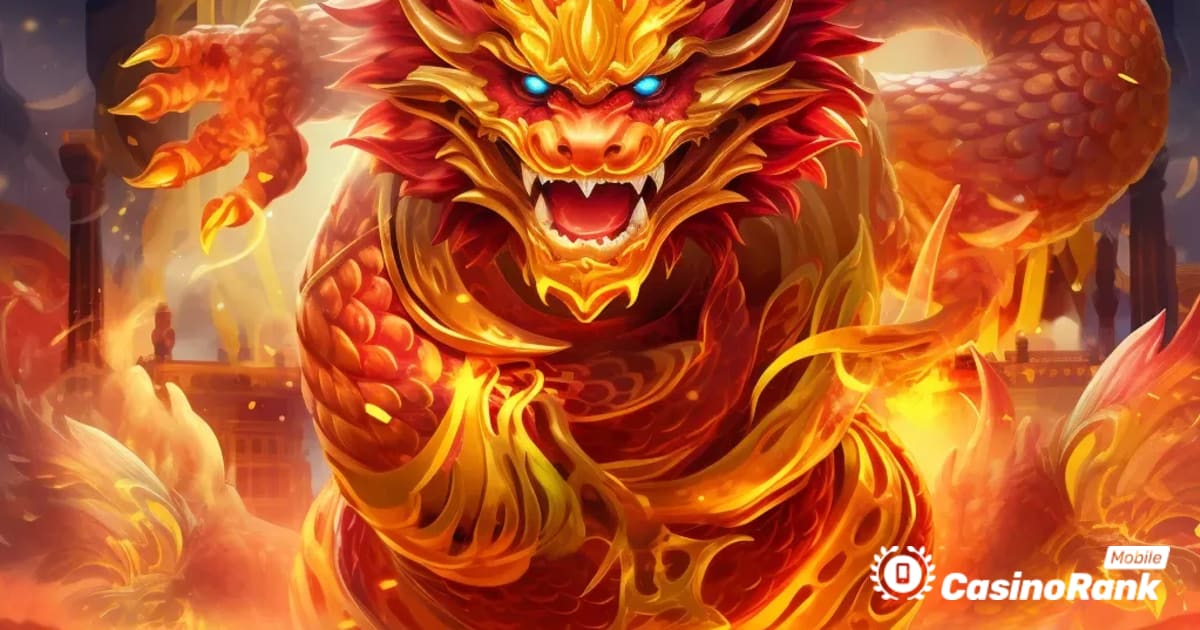 Sukurkite karščiausius laimėjusius derinius Betsoft „Super Golden Dragon Inferno“.