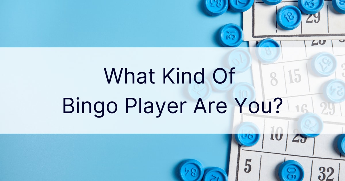 Koks bingo Å¾aidÄ—jas esate?