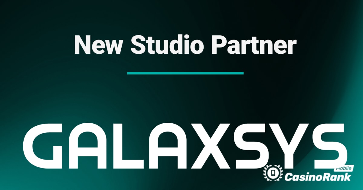 „Relax Gaming“ pristato „Galaxsys“ kaip „powered-by“ partnerį