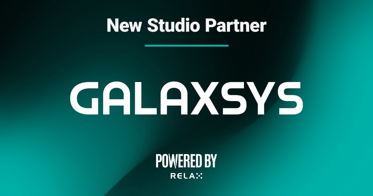 „Relax Gaming“ pristato „Galaxsys“ kaip „powered-by“ partnerį