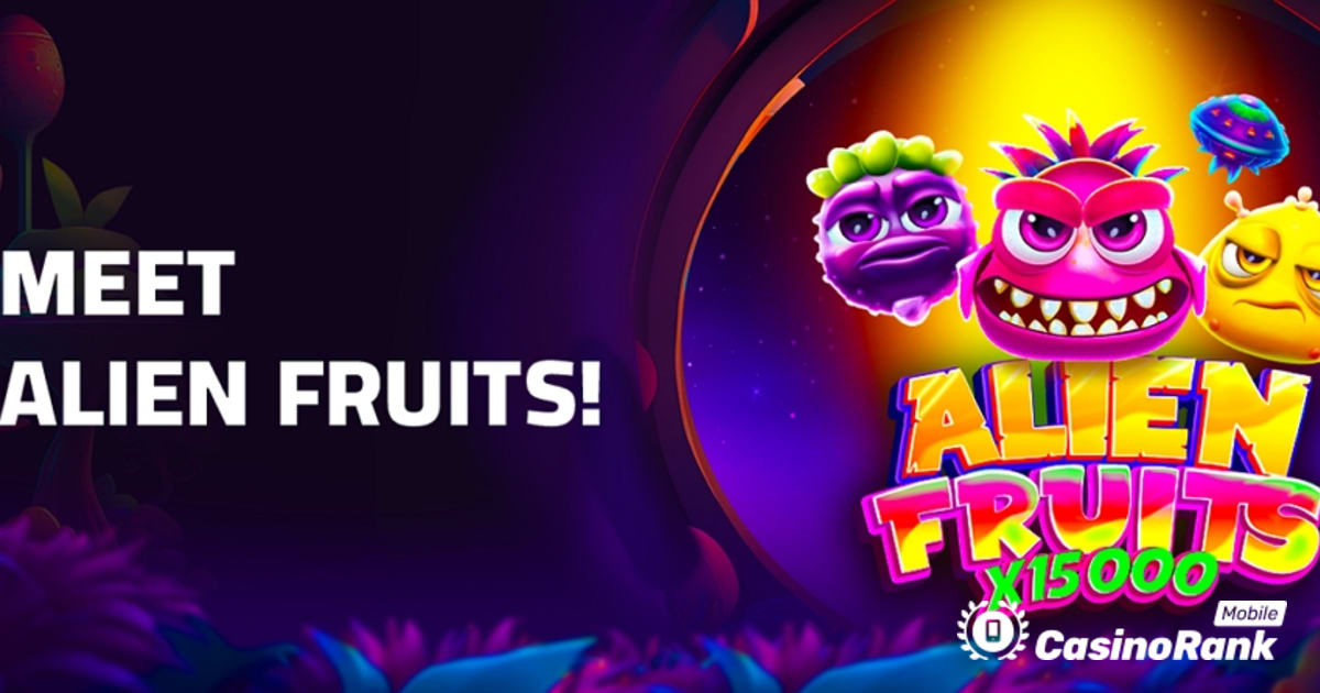 „BGaming“ debiutuoja „Alien Fruits“ žaidimų automato su PG sukurta grafika