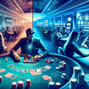 5 didžiausi skirtumai tarp pokerio ir blackjack